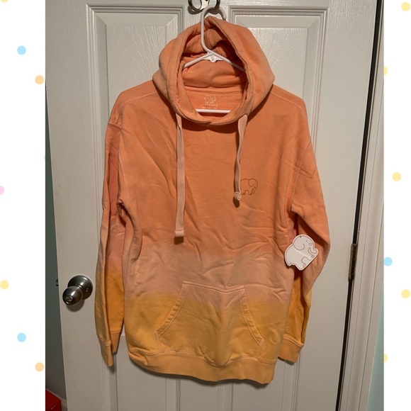 NWT Ivory Ella Ombré Classic Hoodie - Picture 1 of 5